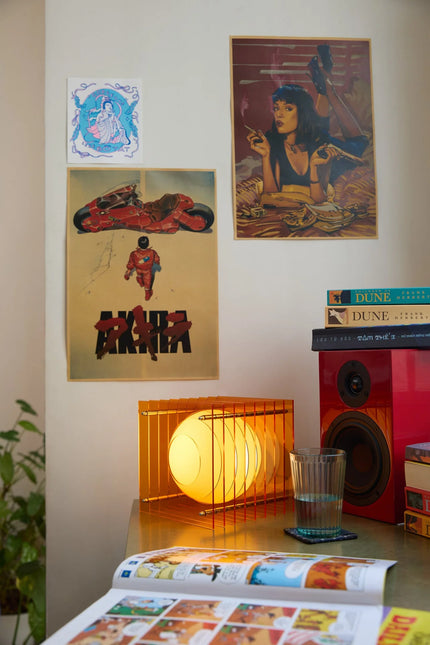 Lampe loop small orange