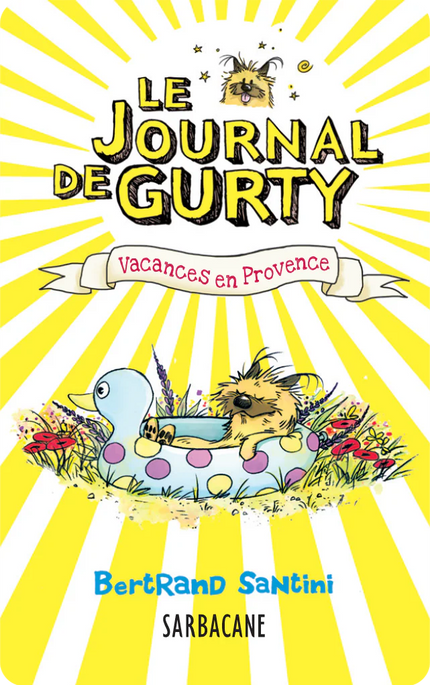 Vacances en provence le journal de Gurty carte Yoto