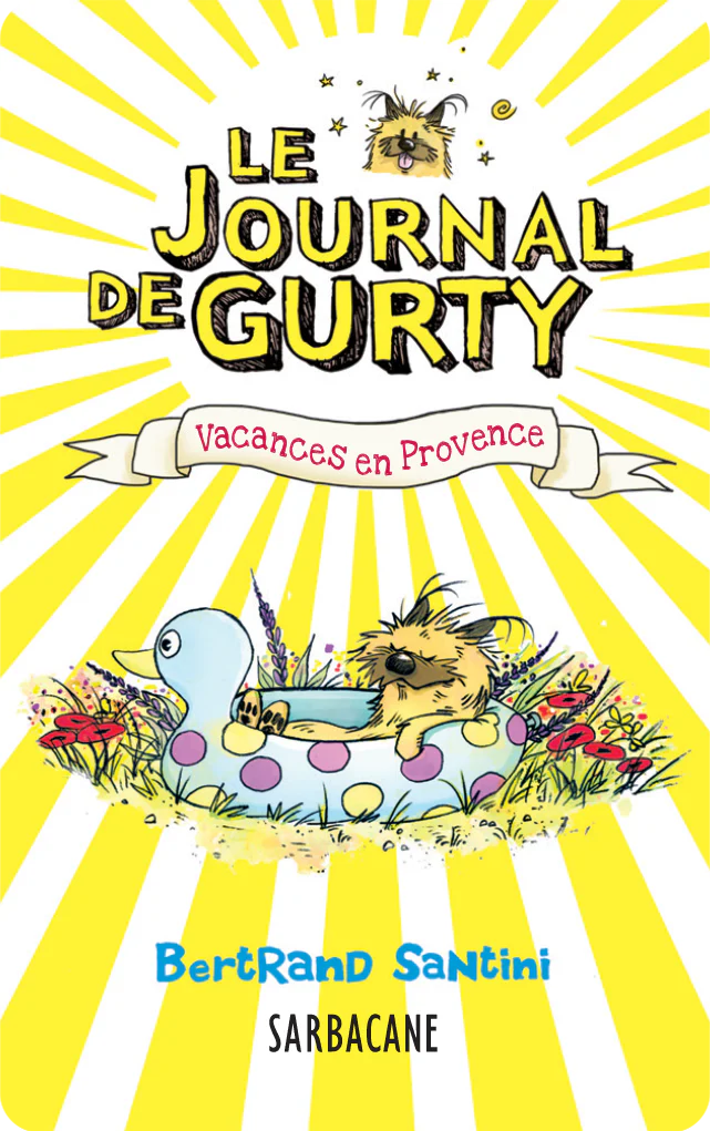 Vacances en provence le journal de Gurty carte Yoto