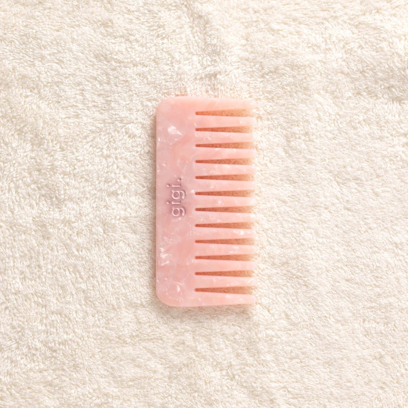 le mini peigne rose