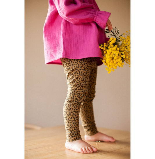 legging leopard bronze