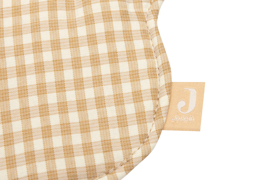 Ligne de drapeau teddy bear marron vichy Jollein