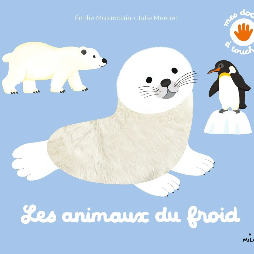 Livre à toucher les animaux du froid