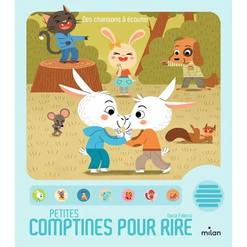 Livre sonore | Petites comptines pour...