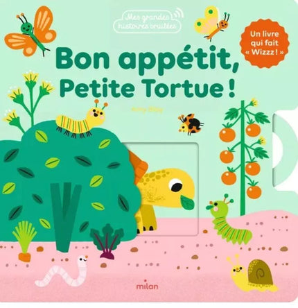 Livre enfant bon appétit petite tortue