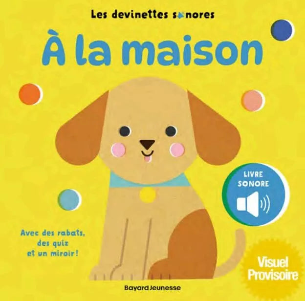 Livre sonore à la maison