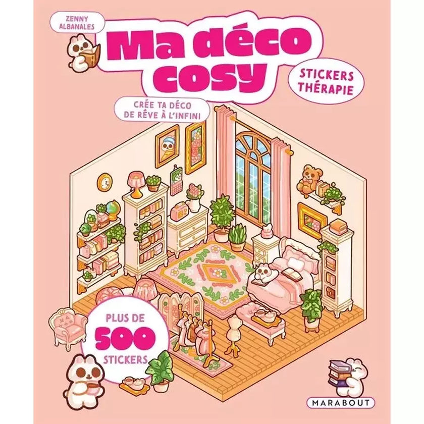 Livre de stickers ma déco cosy