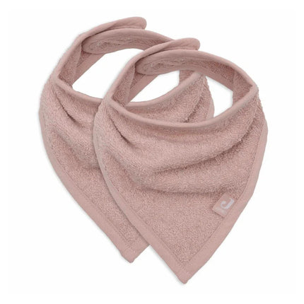 lot 2 Bavoir bandana Wild rose