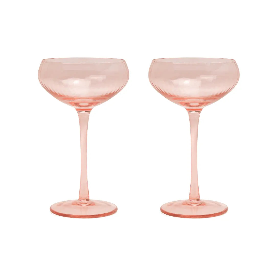 Coupe de champagne Lou blush