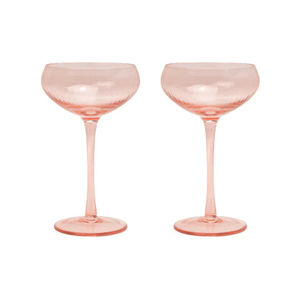 Coupe de champagne Lou blush