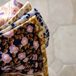 Petit foulard love explorer flower kaki