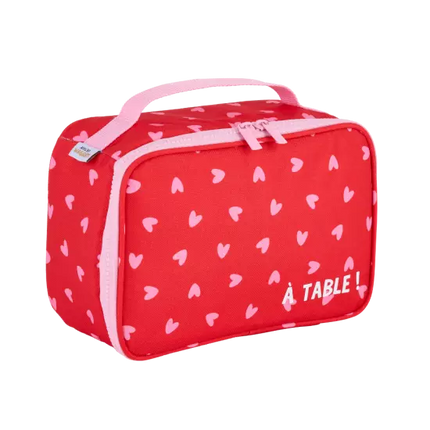 Lunch bag coeur rose atelier wagram