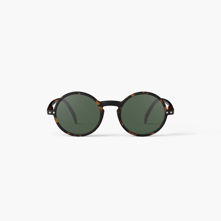 lunette adulte style g tortoise green lenses
