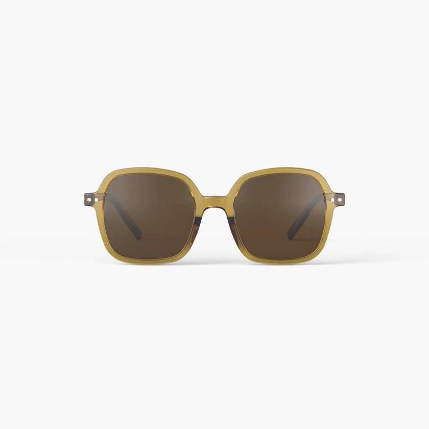 lunette sun office golden green