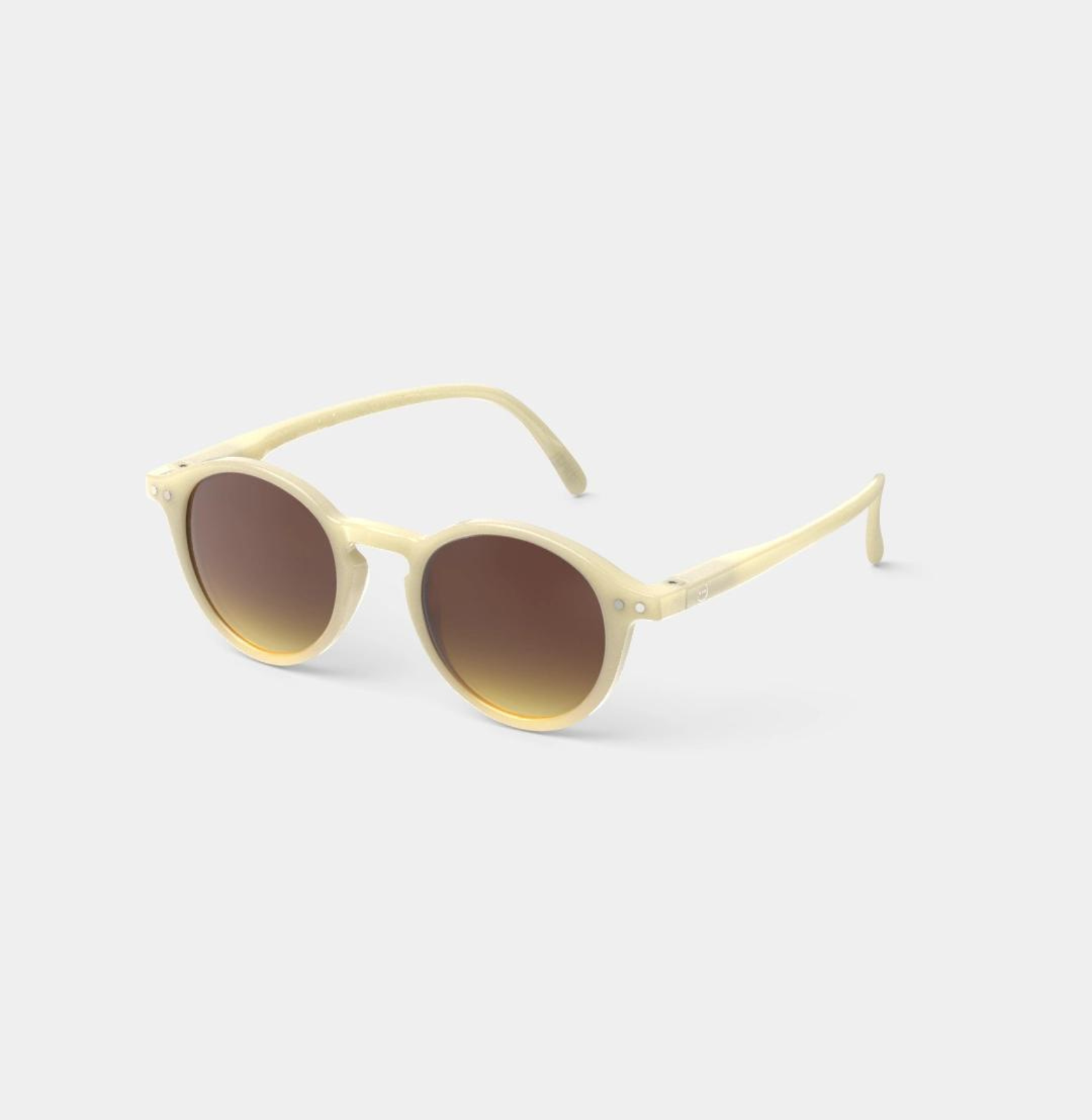 lunettes de soleil glossy ivory