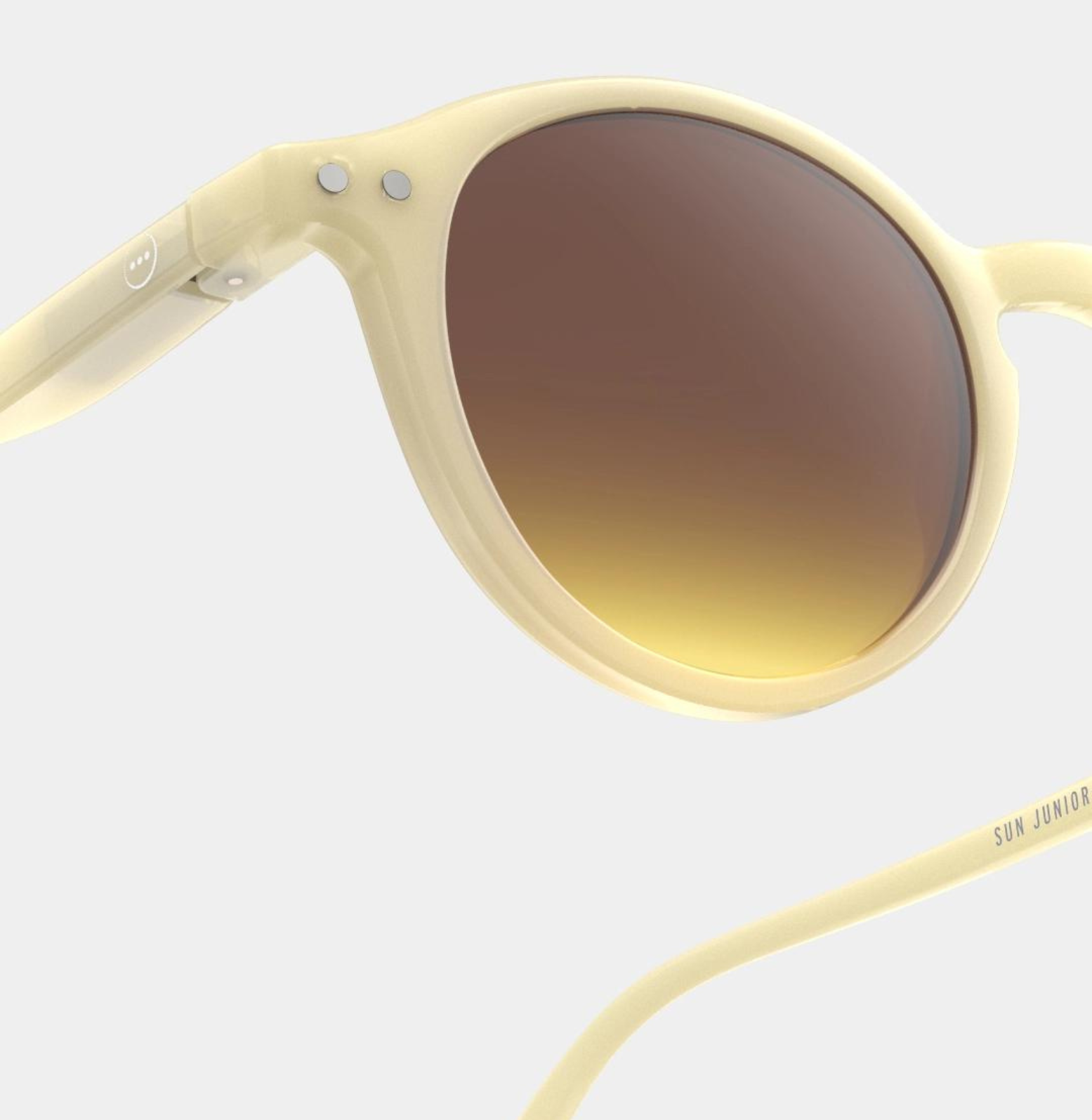 lunettes de soleil glossy ivory