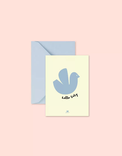 Mini carte ma petite vie Hello Baby