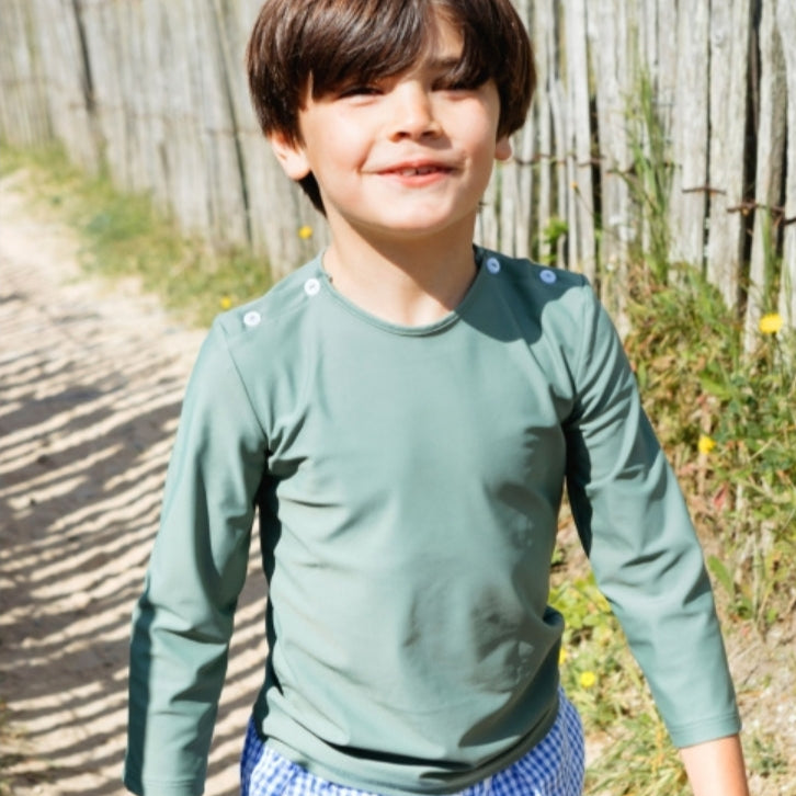 maillot de bain matelot kaki