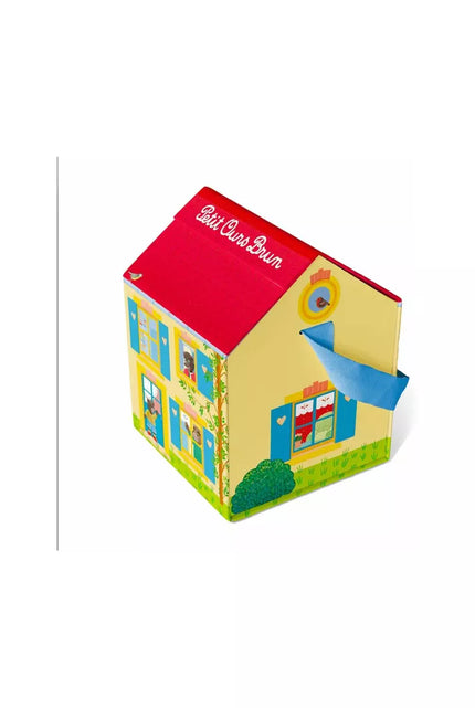 Maison de livre petit ours brun 