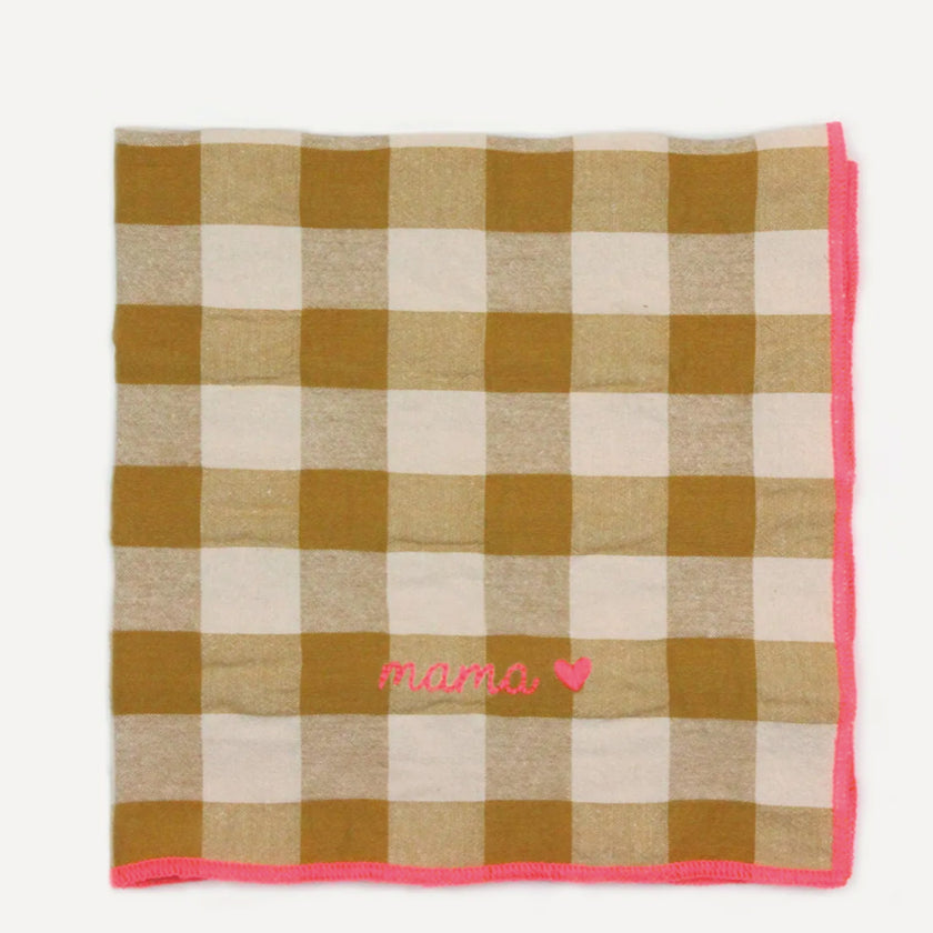Serviettes de table | Vichy et Broderies
