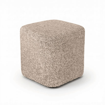 Pouf Marcel en Tweed Chiné - 2 coloris