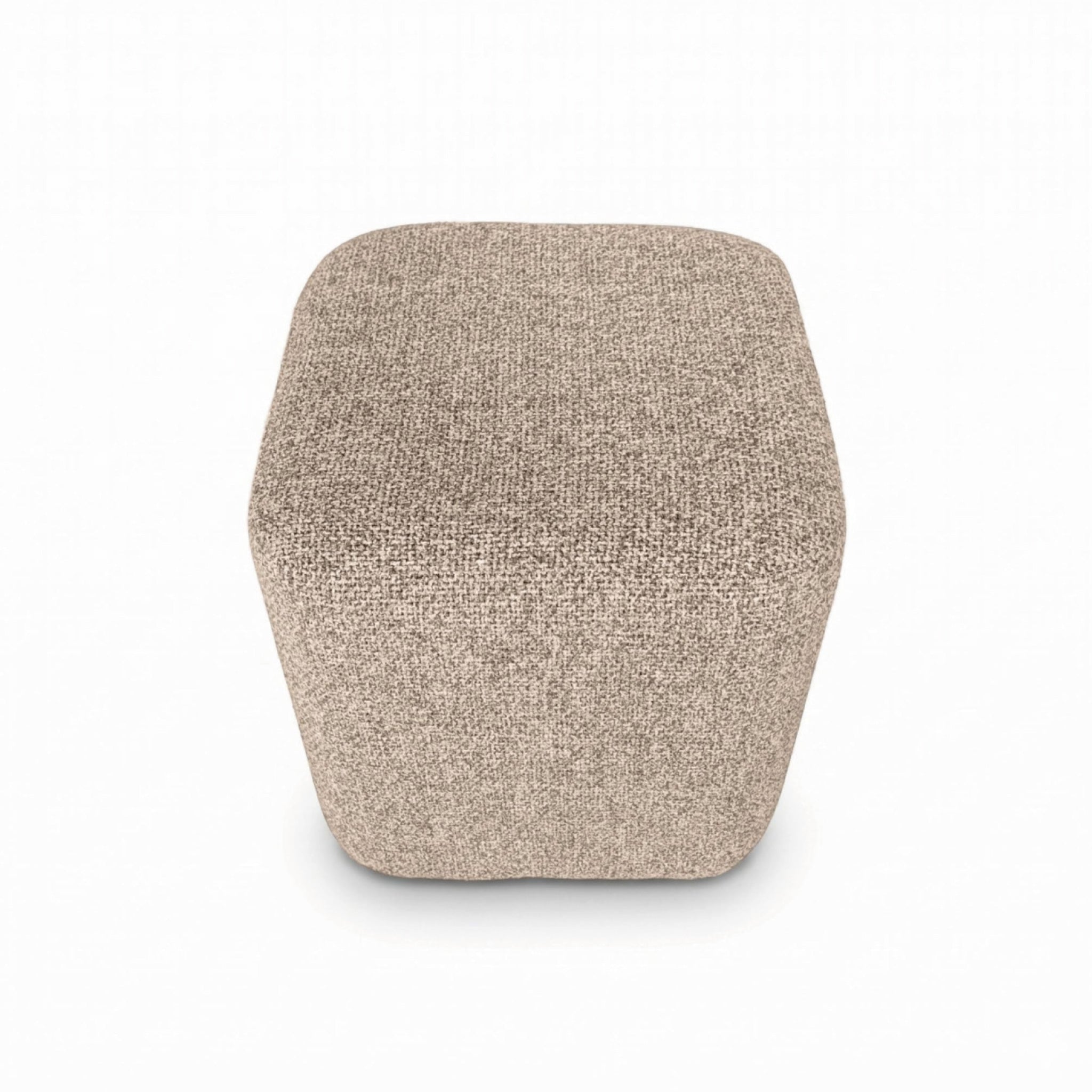 Pouf Marcel en Tweed Chiné - 2 coloris