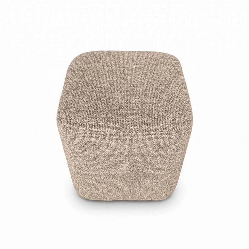 Pouf Marcel en Tweed Chiné - 2 coloris