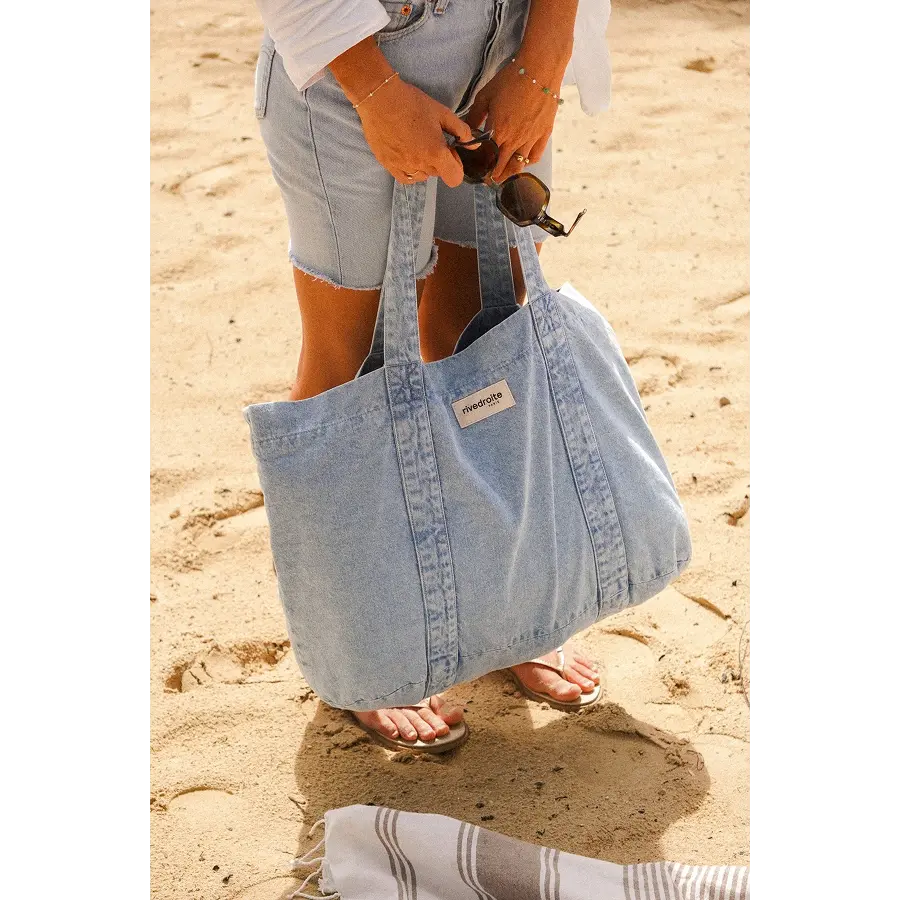 sac rivedroite xs denim delavé 