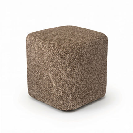 Pouf Marcel en Tweed Chiné - 2 coloris