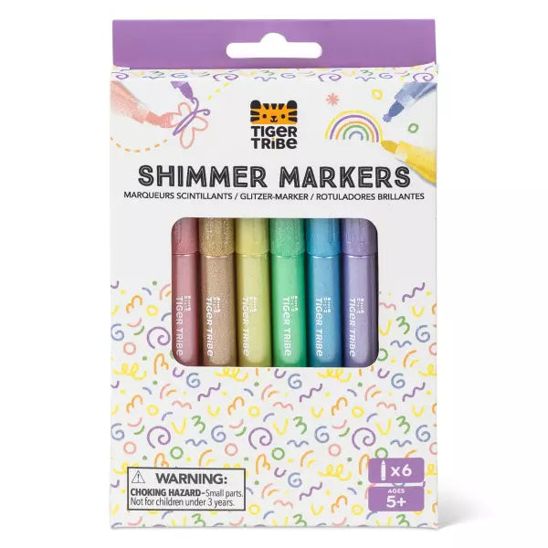 Shimmer markers tiger tribe