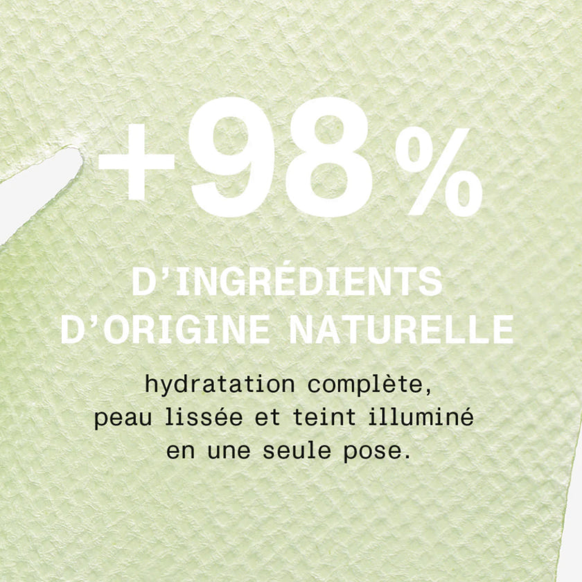 ALOE / Masque Visage Hydrogel Hydratant +98% d'Origine Naturelle