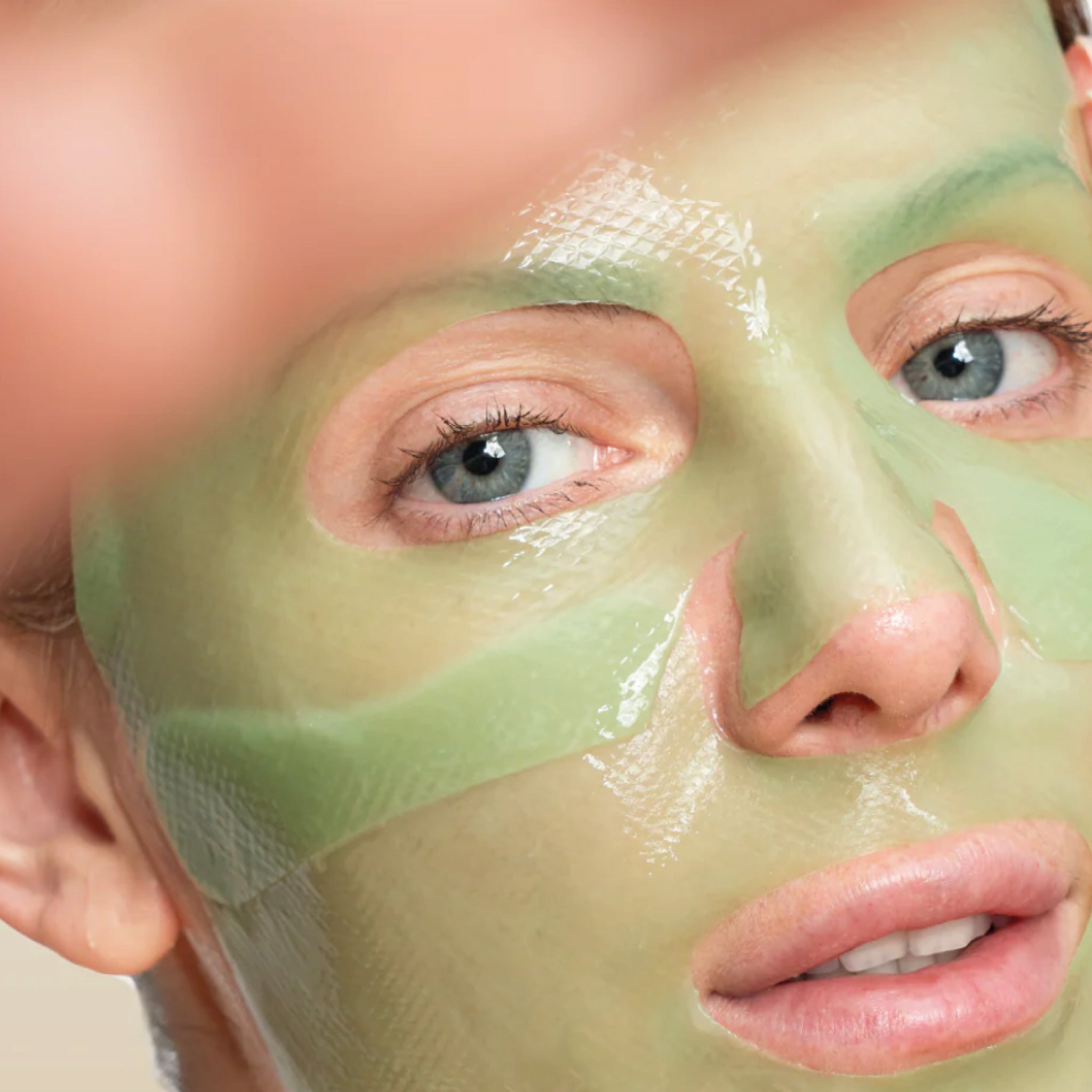 ALOE / Masque Visage Hydrogel Hydratant +98% d'Origine Naturelle
