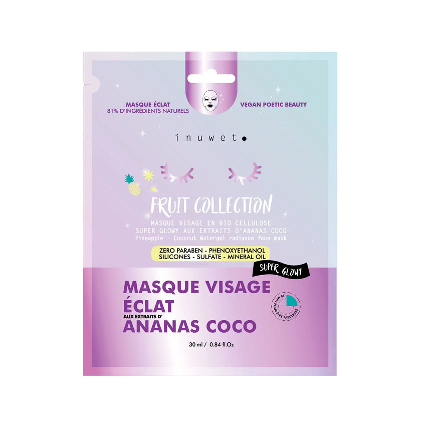 masque visage eclat ananas coco