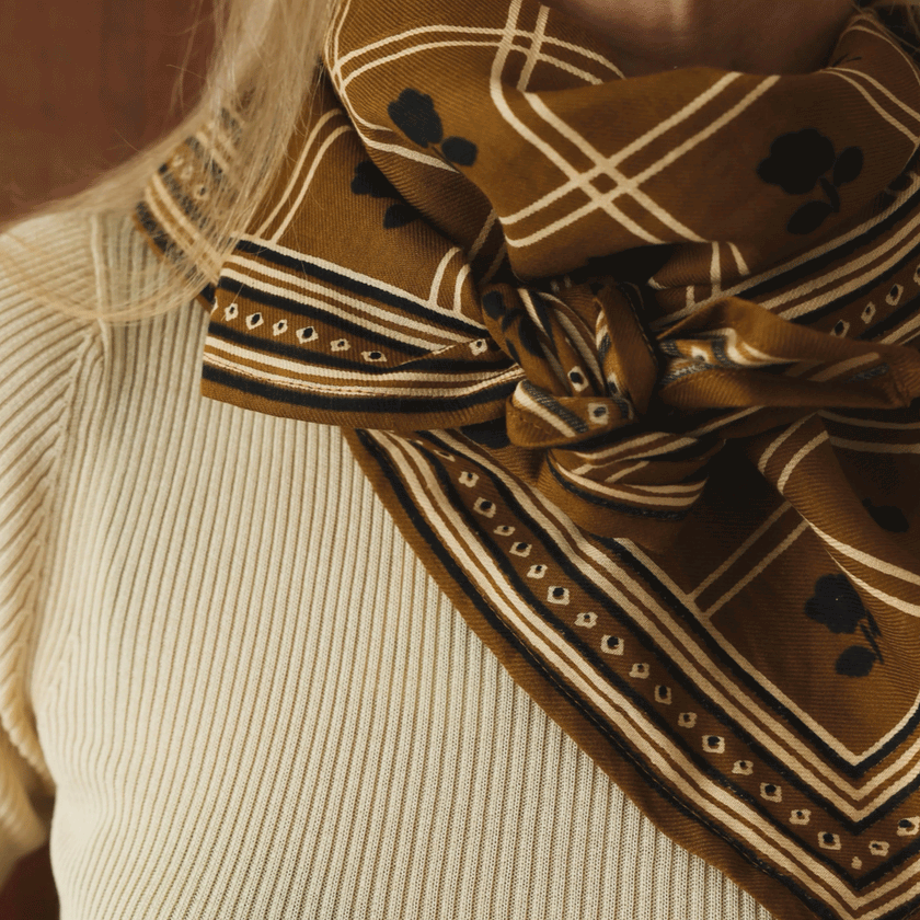 Grand foulard Sister Matcha