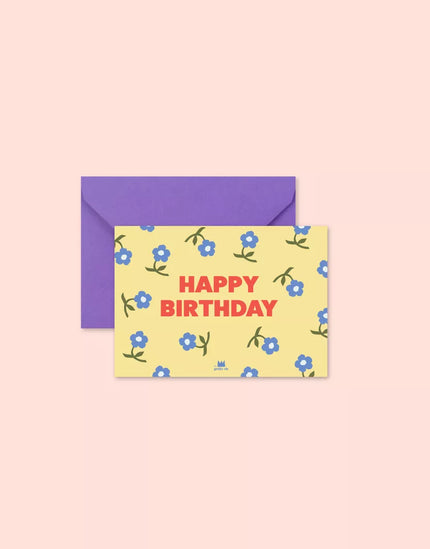 mini carte ma petite vie happy birthday
