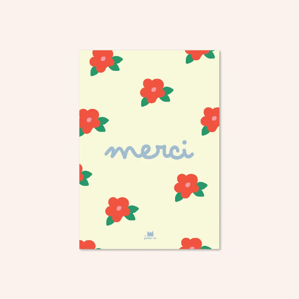 Mini carte merci ma petite vie