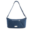 Mini sac en bandoulière bleu foncé denim