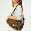 Mini sac en bandoulière léopard