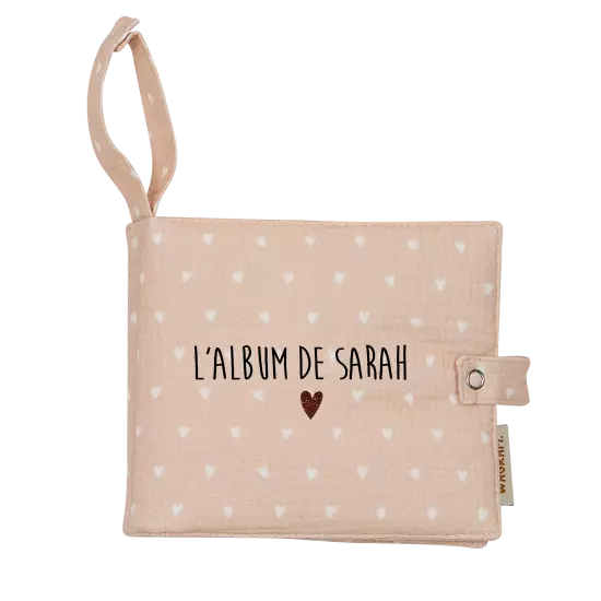 Mini album photo | Gaze de coton