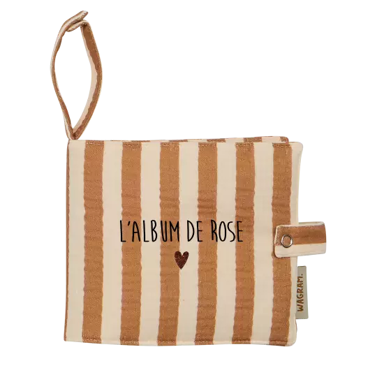 Mini album photo | Gaze de coton