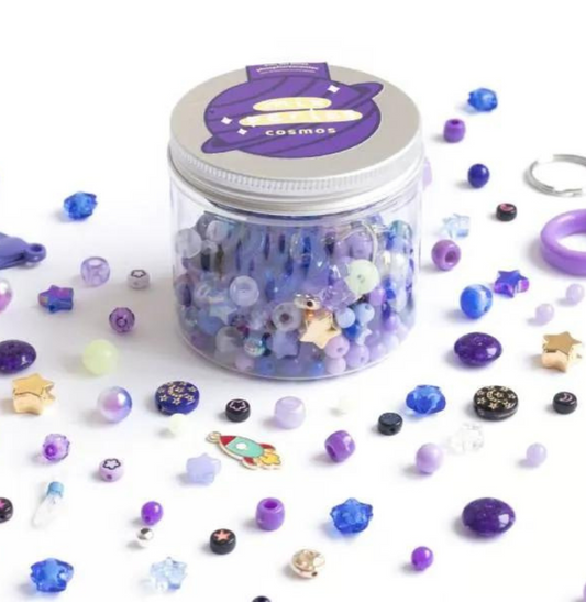 mix de perles violet