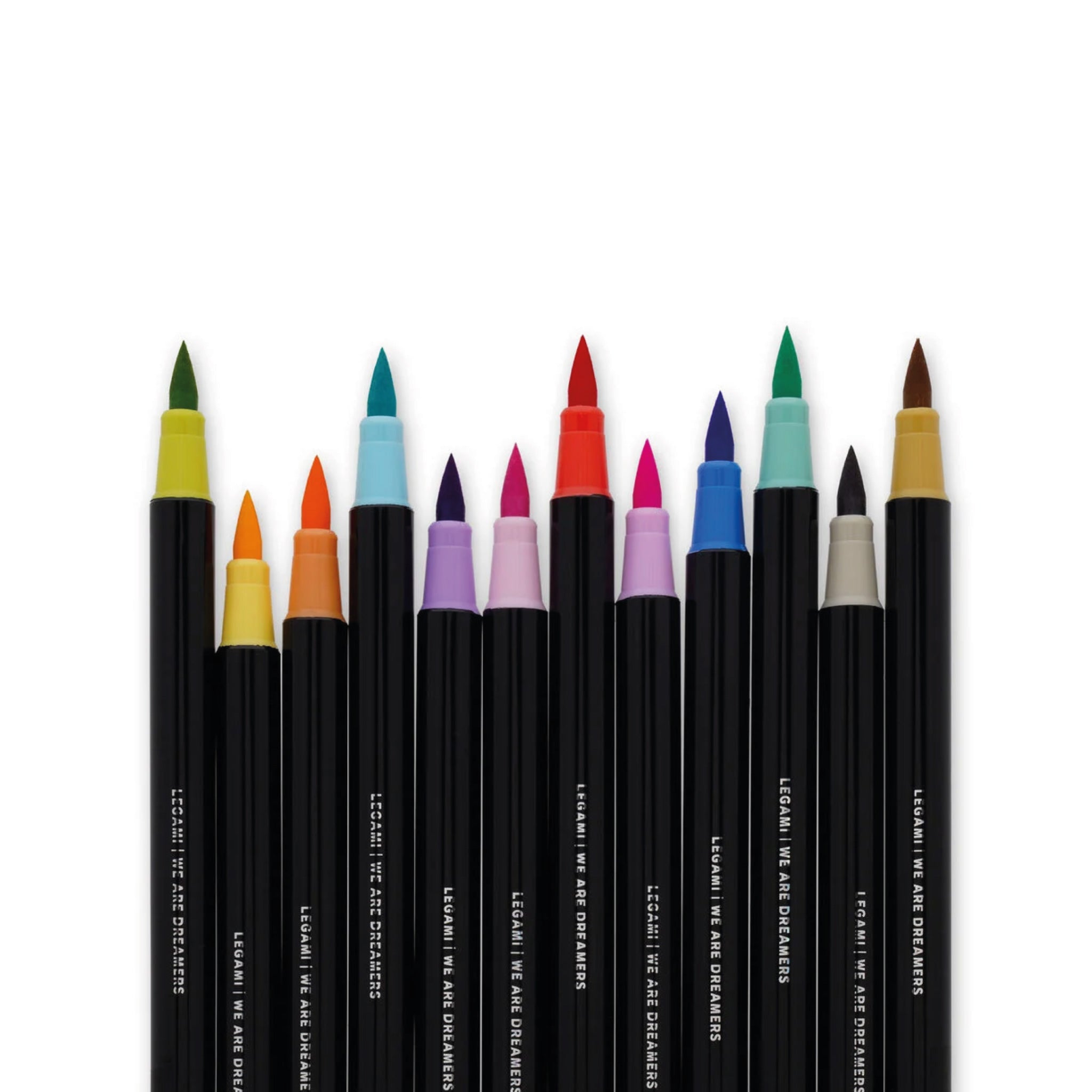 Coffret de 12 feutres pinceaux pastel – Legami