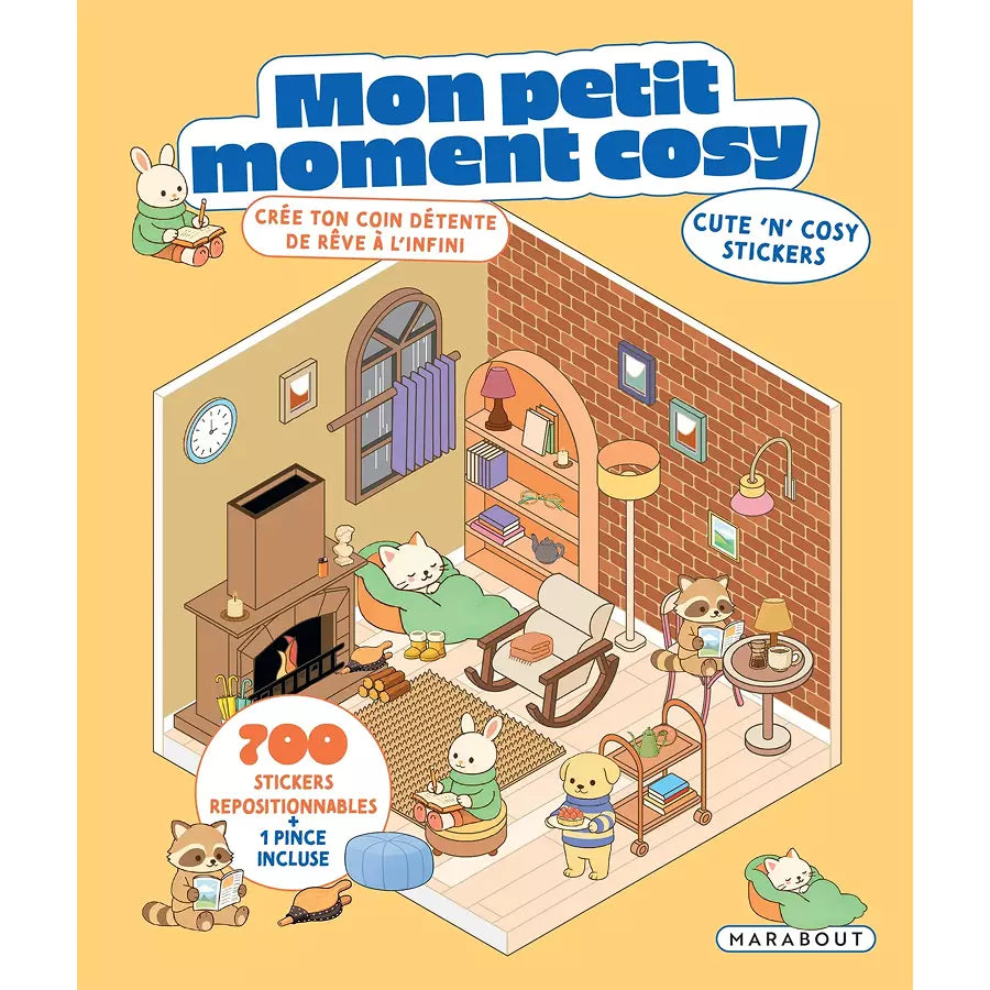 Livre stickers mon petit moment cosy