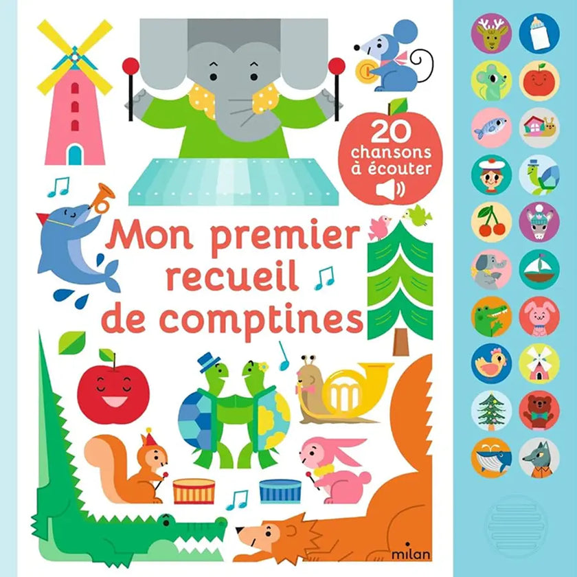 livre mon premier recueil de comptine