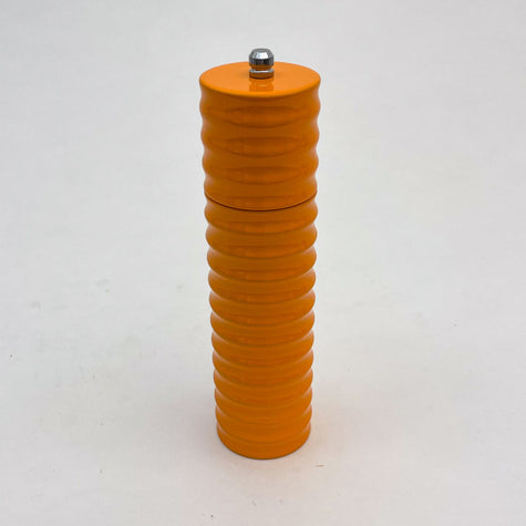 Moulin sel/poivre cannele orange