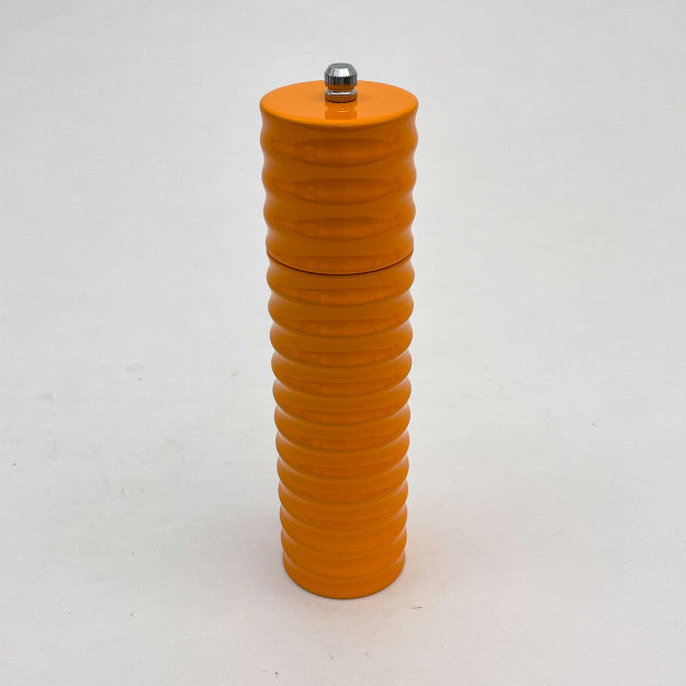 Moulin sel/poivre cannele orange