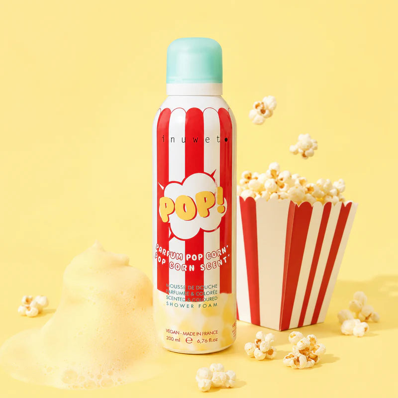 Mousse de douche pop corn