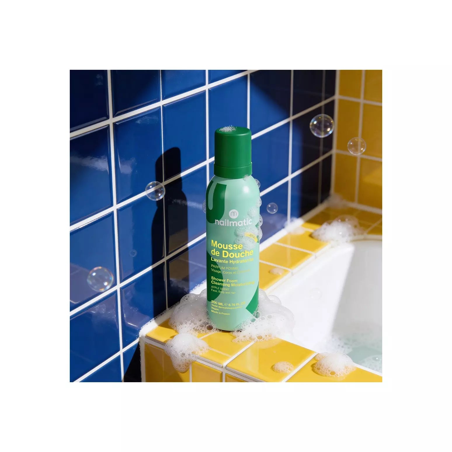 Mousse de douche pomme Nailmatic