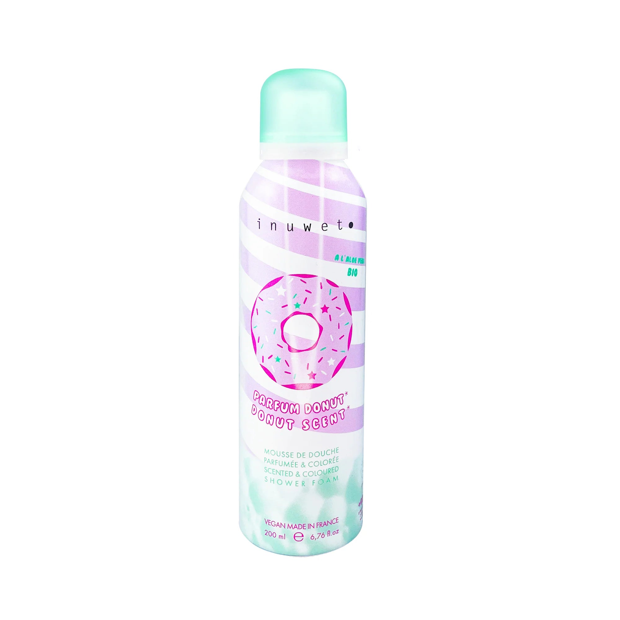 mousse de douche donut