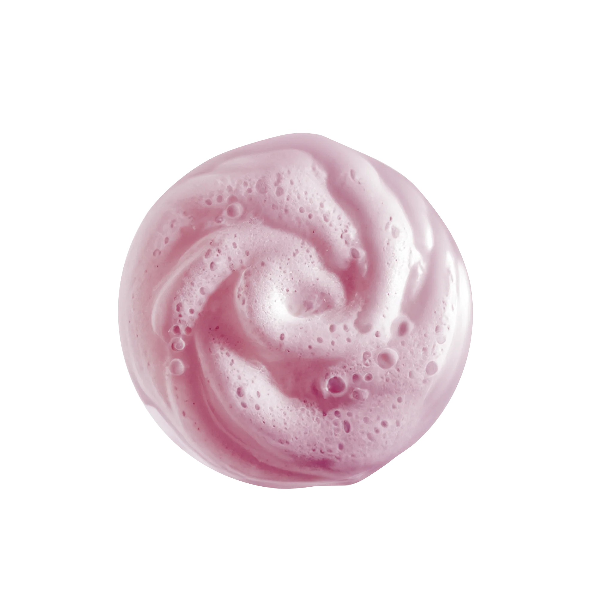 mousse de douche fraise